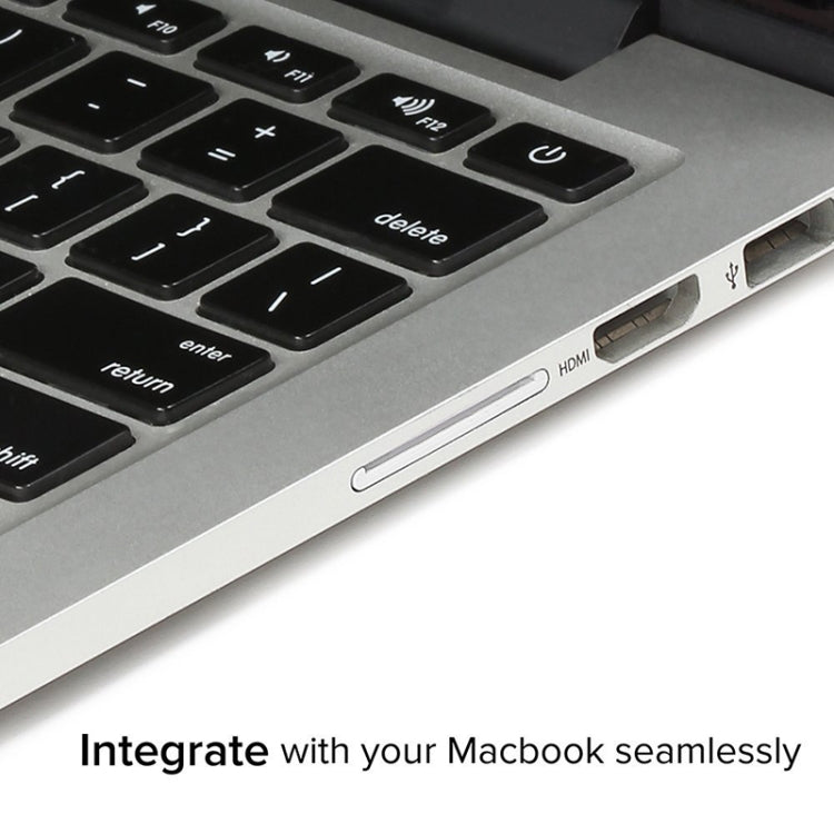 BASEQI Hidden Aluminum Alloy SD Card Case for Macbook Pro (Mid-2012) (not Retina) Laptops - Card Case by buy2fix | Online Shopping UK | buy2fix