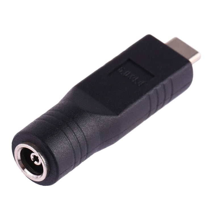 6.0 x 4.4mm Female to USB-C / Type-C Male Plug Adapter Connector - Universal Power Adapter by buy2fix | Online Shopping UK | buy2fix