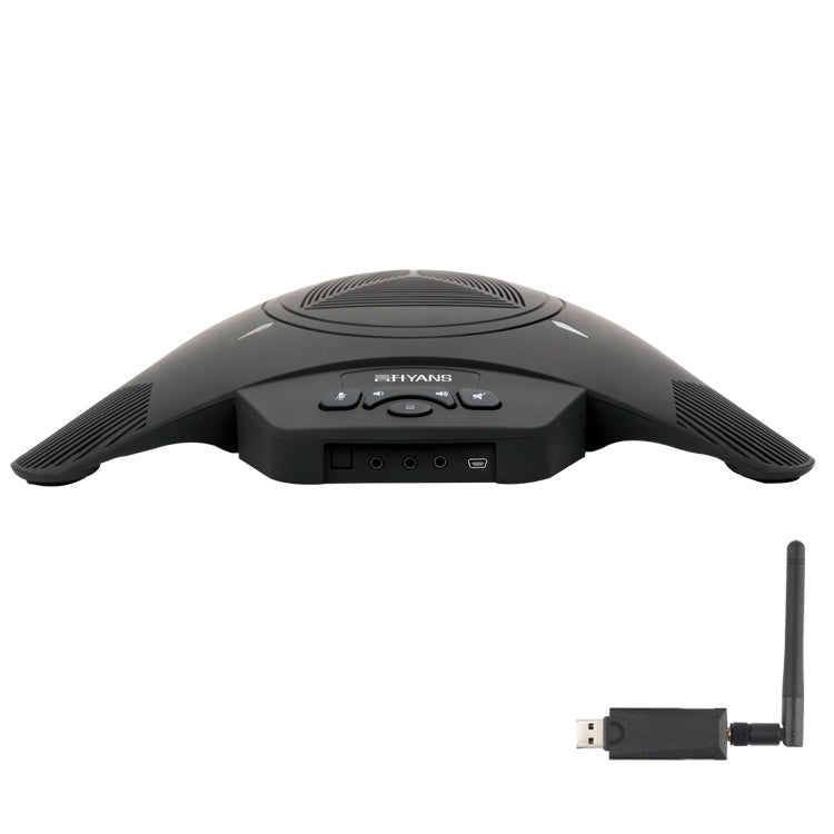 YANS YS-M21W USB Mini Port Video Conference Omnidirectional Microphone (Black) by YANS