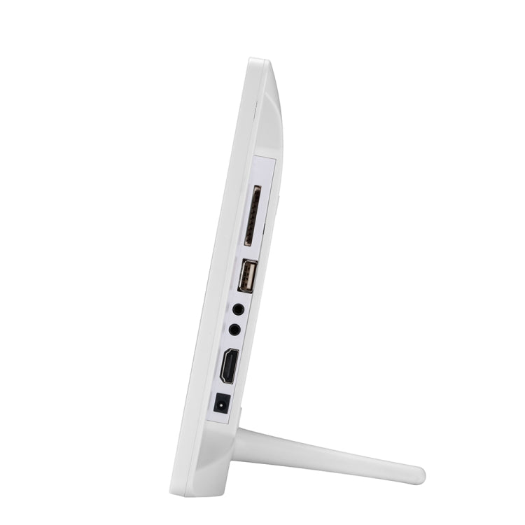11.6-inch IPS Digital Photo Frame Full View 1920*1080 Electronic Photo Album Advertising Machine(White) - 11 inch Below by buy2fix | Online Shopping UK | buy2fix
