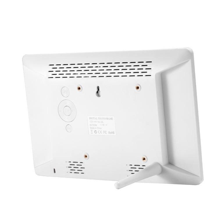 11.6-inch IPS Digital Photo Frame Full View 1920*1080 Electronic Photo Album Advertising Machine(White) - 11 inch Below by buy2fix | Online Shopping UK | buy2fix