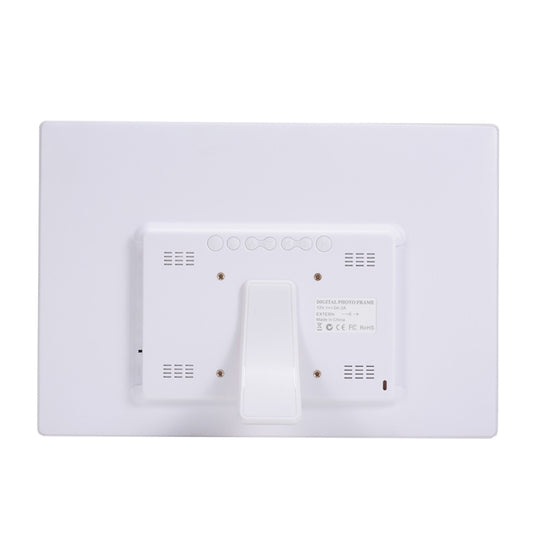 14-inch Digital Photo Frame Electronic Photo Frame Ultra-narrow Side Support 1080P Wall-mounted Advertising Machine(White) by buy2fix