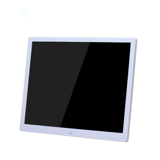 15-inch Digital Photo Frame Electronic Photo Frame Ultra-narrow Side Support 1080P Wall-mounted Advertising Machine, US/EU/UK Plug(White) by buy2fix