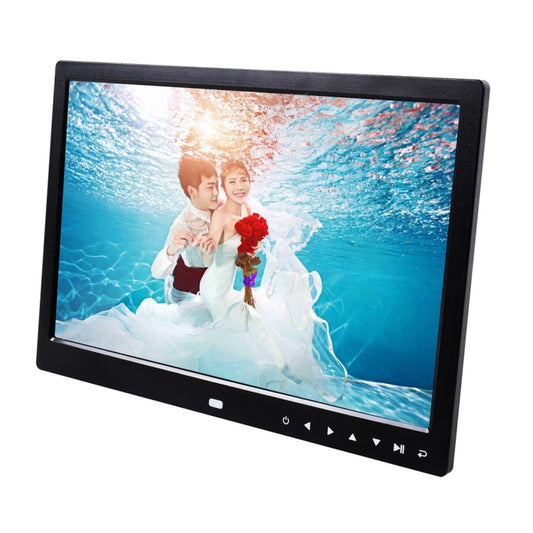 13.0 inch LED Display Digital Photo Frame with Holder / Remote Control, Allwinner, Support USB / SD Card Input / OTG (Black) by buy2fix