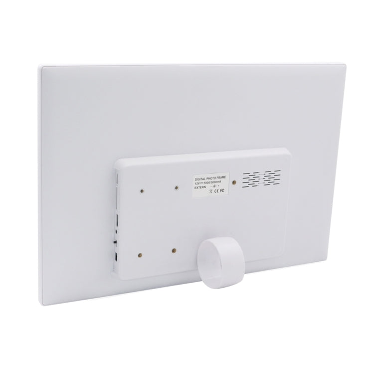 17.0 inch LED Display Digital Photo Frame with 7-keys Touch Button Control / Holder / Remote Control, Allwinner Technology, Support USB / SD Card Input / OTG, US/EU/UK Plug(White) - 15 inch Above by buy2fix | Online Shopping UK | buy2fix