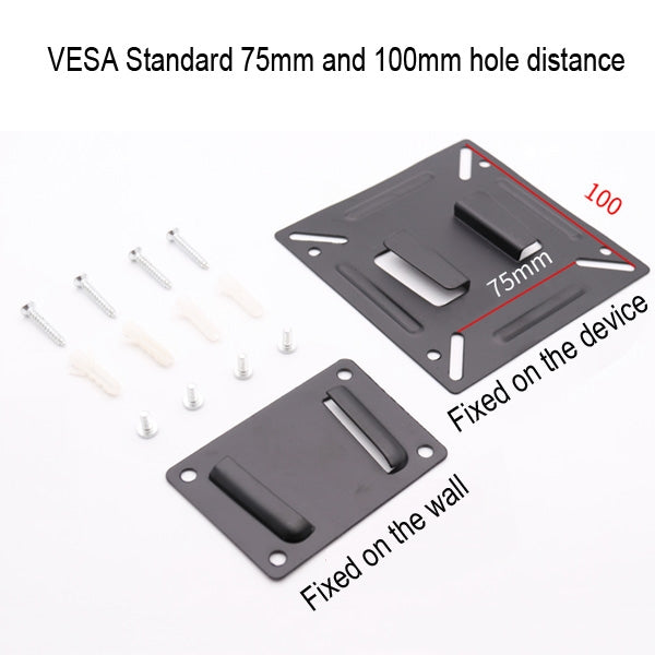 Universal Photo Frame Wall Mount Bracket, Support Below 18.5 inch LED LCD Flat Screen Monitor(Black) by buy2fix