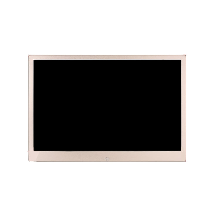 HSD1202 12.1 inch 1280x800 High Resolution Display Digital Photo Frame with Holder and Remote Control, Support SD / MMC / MS Card / USB Port, UK Plug(Gold) - 11-15 inch by buy2fix | Online Shopping UK | buy2fix