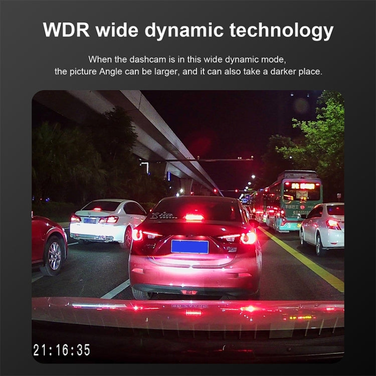 X11 1080P HD Night Vision WiFi Car Driving Recorder Support Mobile APP - Car DVRs by buy2fix | Online Shopping UK | buy2fix