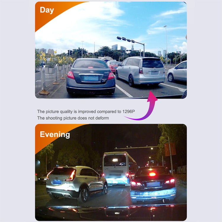 U06 2K Ultra HD Night Vision WiFi Car Driving Recorder Support Mobile APP - Car DVRs by buy2fix | Online Shopping UK | buy2fix