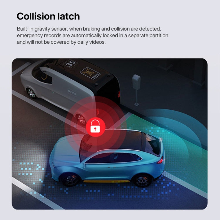 U02 2K Ultra HD Night Vision Car Front and Inner WiFi Driving Recorder - Car DVRs by buy2fix | Online Shopping UK | buy2fix