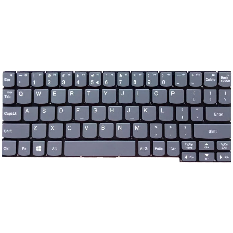 For Lenovo Ideapad D330 D335 D330-10IGM US Version Keyboard (Grey) - Replacement Keyboards by buy2fix | Online Shopping UK | buy2fix