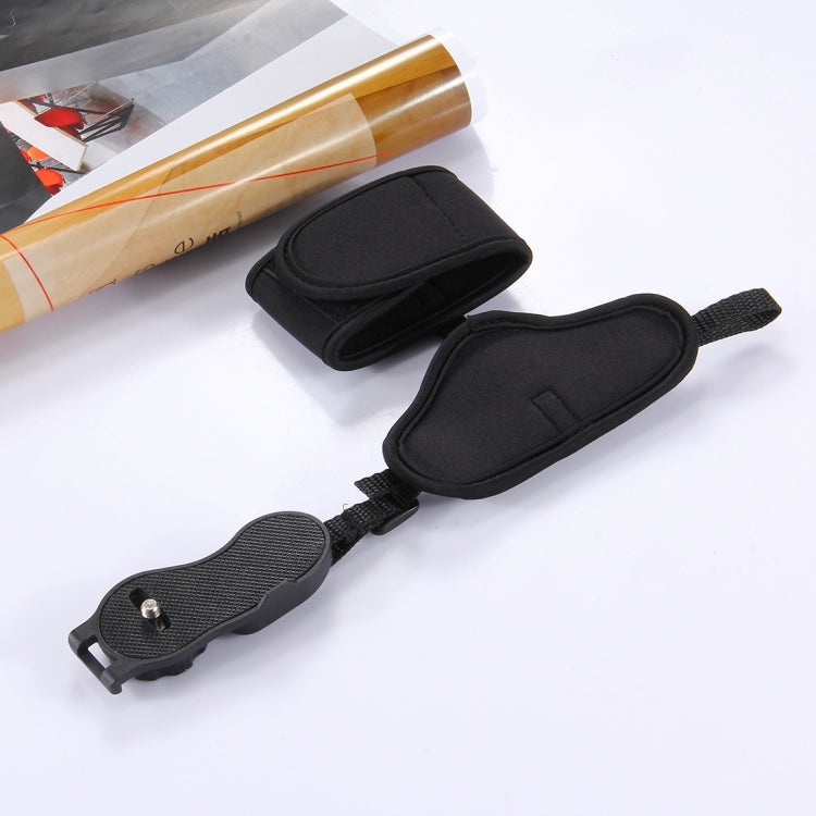 PULUZ Soft Neoprene Hand Grip Wrist Strap with 1/4 inch Screw Plastic Plate for SLR / DSLR Cameras - Camera Strap by PULUZ | Online Shopping UK | buy2fix