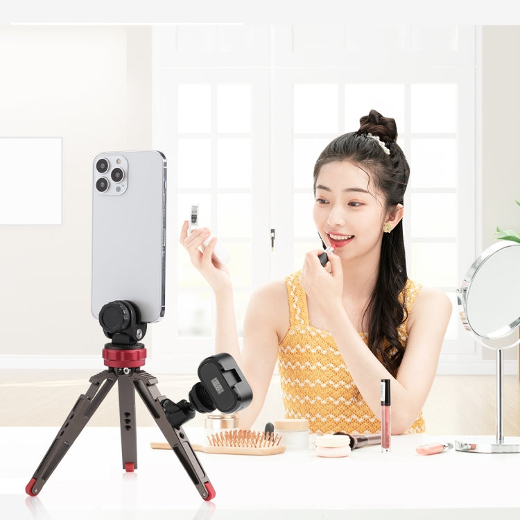 PULUZ 1/4 inch Outer Screw Metal Tripod Ball Head Adapter with Knob Lock(Black) by PULUZ