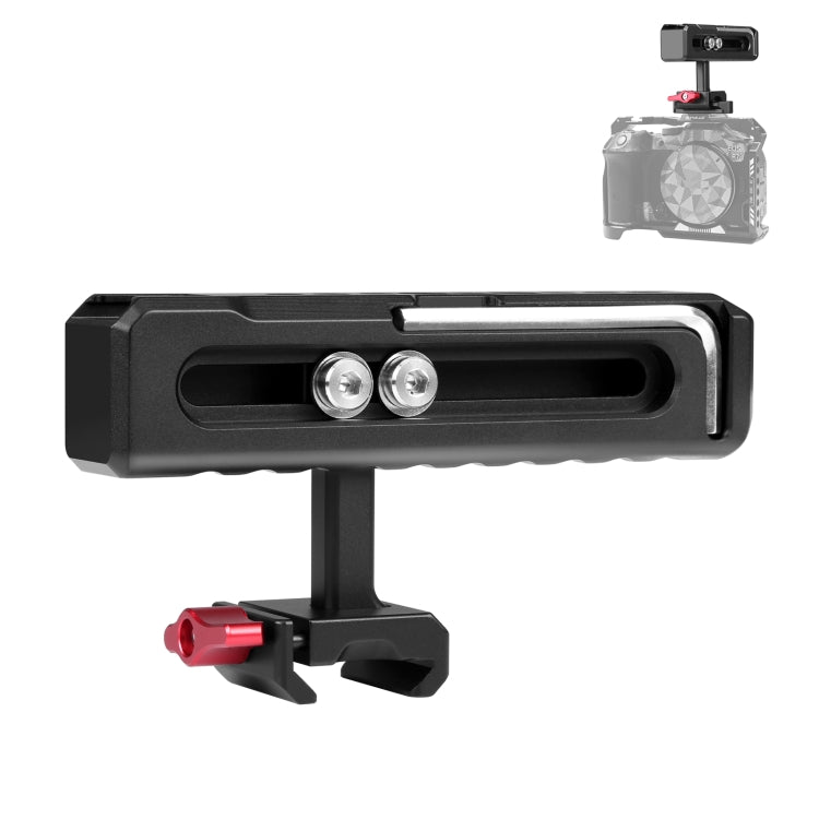 PULUZ Camera Top Handle Hand Grip for Camera Cage (Black) - Camera Stabilizer by PULUZ | Online Shopping UK | buy2fix