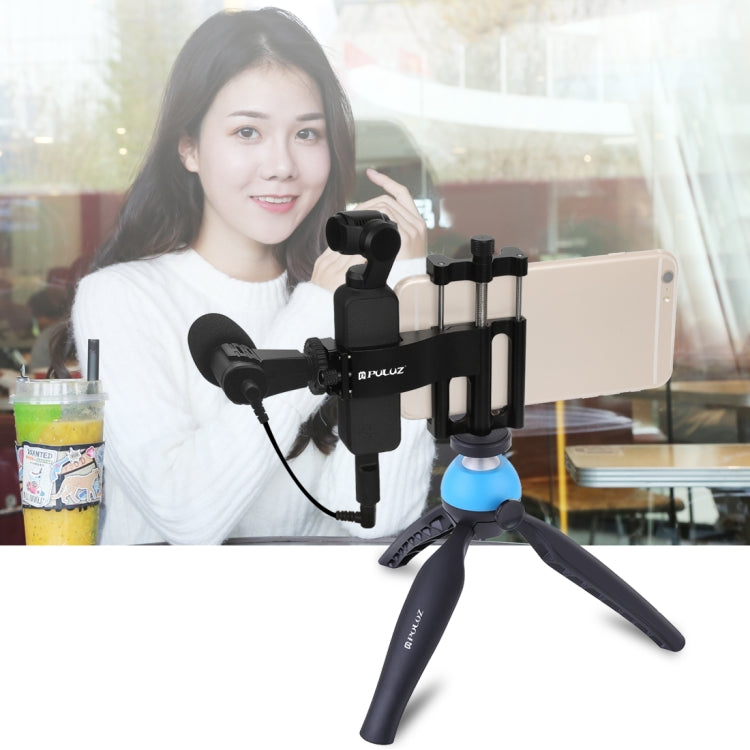 PULUZ Multifunction Aluminum Alloy Smartphone Fixing Clamp Expansion Holder Mount Bracket for DJI OSMO Pocket / Pocket 2 by PULUZ