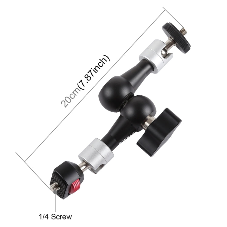 PULUZ 7 inch Aluminium Alloy Adjustable Articulating Friction Magic Arm - Camera Gimbal by PULUZ | Online Shopping UK | buy2fix