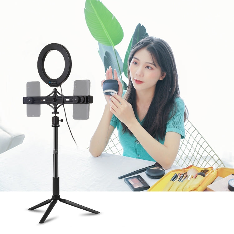 PULUZ Handheld Adjustable Aluminum Alloy Tripod Mount Monopod Extension Central Shaft Rod by PULUZ