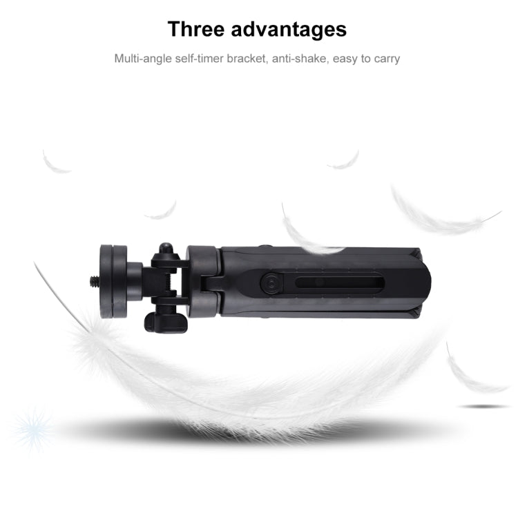 PULUZ Pocket 5-mode Adjustable Desktop Tripod Mount with 1/4 inch Screw for DSLR & Digital Cameras, Adjustable Height: 16.5-21.5cm - Tripods by PULUZ | Online Shopping UK | buy2fix