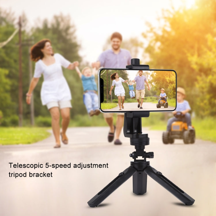 PULUZ Pocket 5-mode Adjustable Desktop Tripod Mount with 1/4 inch Screw for DSLR & Digital Cameras, Adjustable Height: 16.5-21.5cm - Tripods by PULUZ | Online Shopping UK | buy2fix