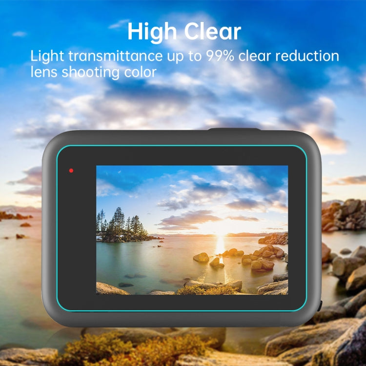 PULUZ for GoPro HERO12 Black /11 Black /10 Black /9 Black Lens + LCD Display 9H 2.5D Tempered Glass Film - Protective Film by PULUZ | Online Shopping UK | buy2fix