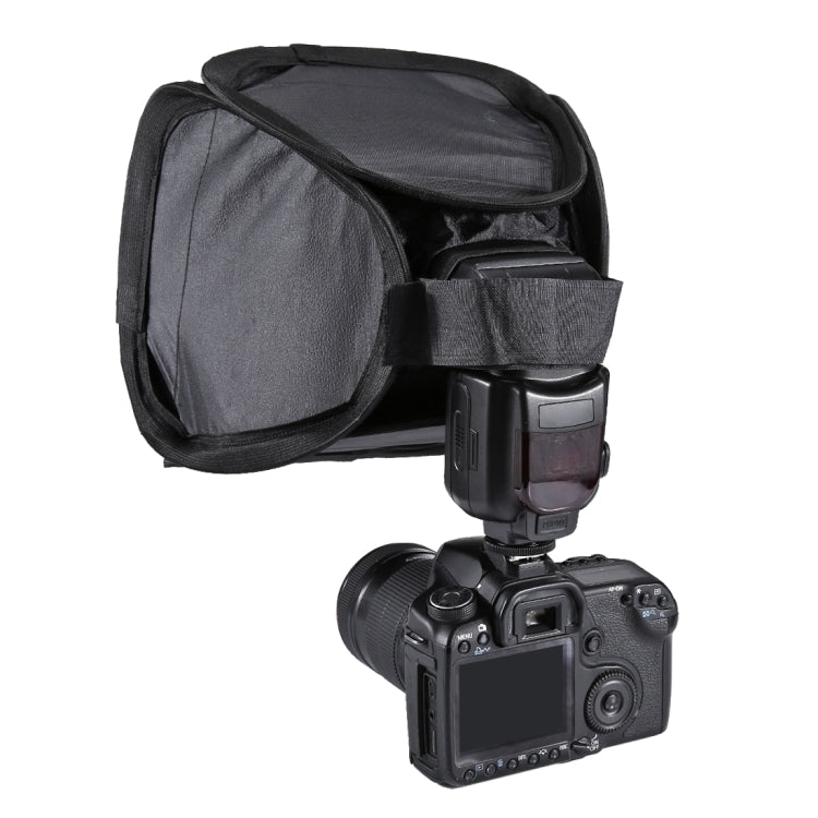 PULUZ Foldable Soft Flash Light Diffuser Softbox Cover, Size: 23cm x 23cm - by PULUZ | Online Shopping UK | buy2fix