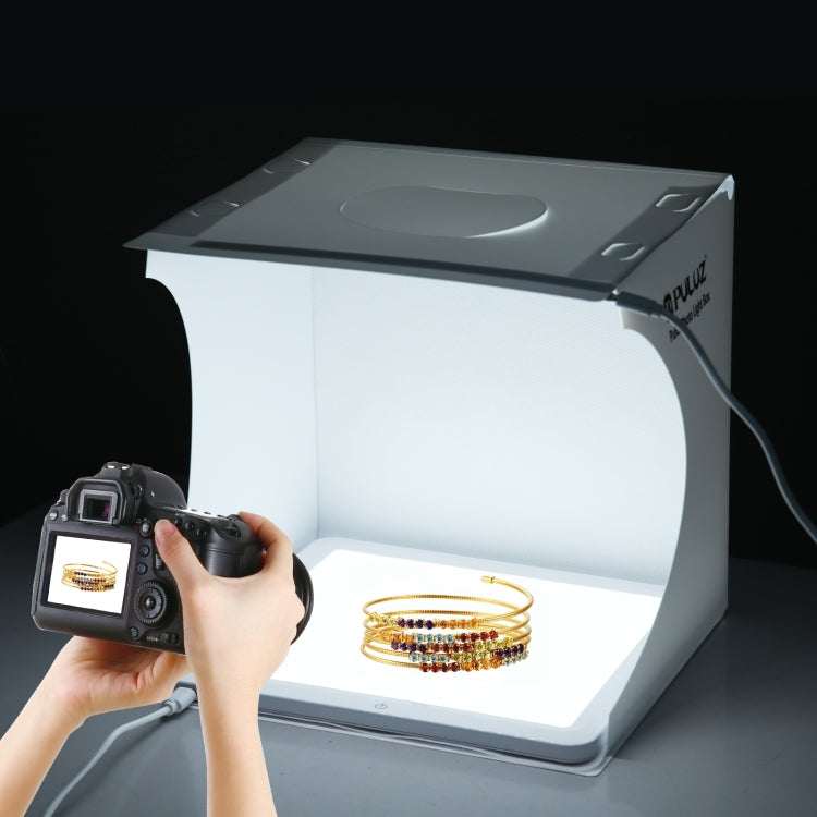 PULUZ 20cm LED Shadowless Light Pad for Photo Studio Box - by PULUZ | Online Shopping UK | buy2fix
