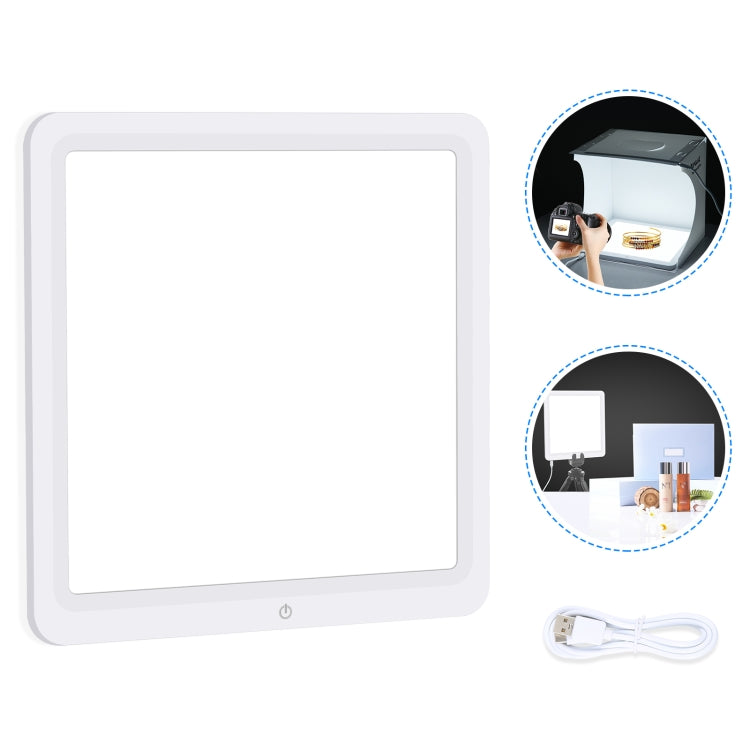 PULUZ 20cm LED Shadowless Light Pad for Photo Studio Box - by PULUZ | Online Shopping UK | buy2fix