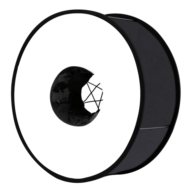 PULUZ 45cm Round Style Macro and Portrait Softbox SpeedLite Flash Light Foldable Diffuser - by PULUZ | Online Shopping UK | buy2fix