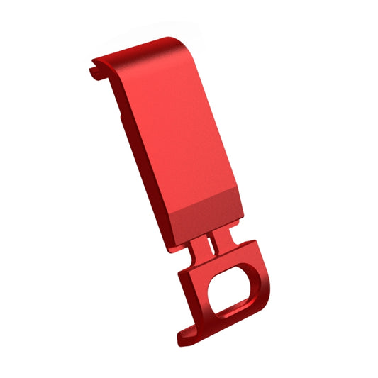 PULUZ Metal Battery Side Interface Cover for GoPro HERO13 Black /12 Black /11 Black /10 Black /9 Black(Red) by PULUZ