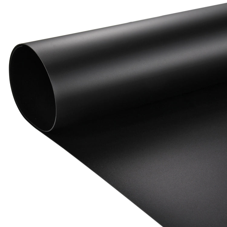 PULUZ Photography Background PVC Paper for Studio Tent Box, Size: 73.5cm x 36cm(Black) - Solid Color by PULUZ | Online Shopping UK | buy2fix