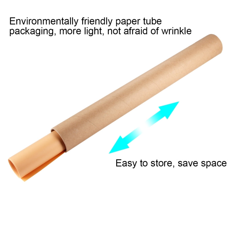 PULUZ Photography Background PVC Paper Kits for Studio Tent Box, Size: 156cm x 80cm(Orange) - Solid Color by PULUZ | Online Shopping UK | buy2fix