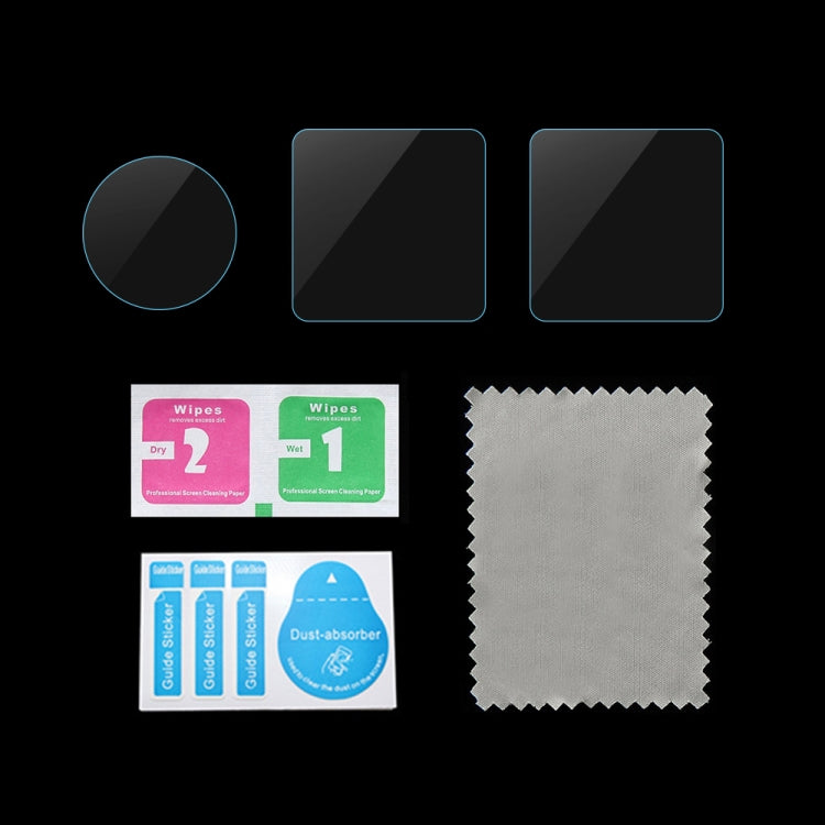 PULUZ 3 in 1 Lens + Front and Back LCD Display 9H 2.5D Tempered Glass Film for DJI Action 2 by PULUZ