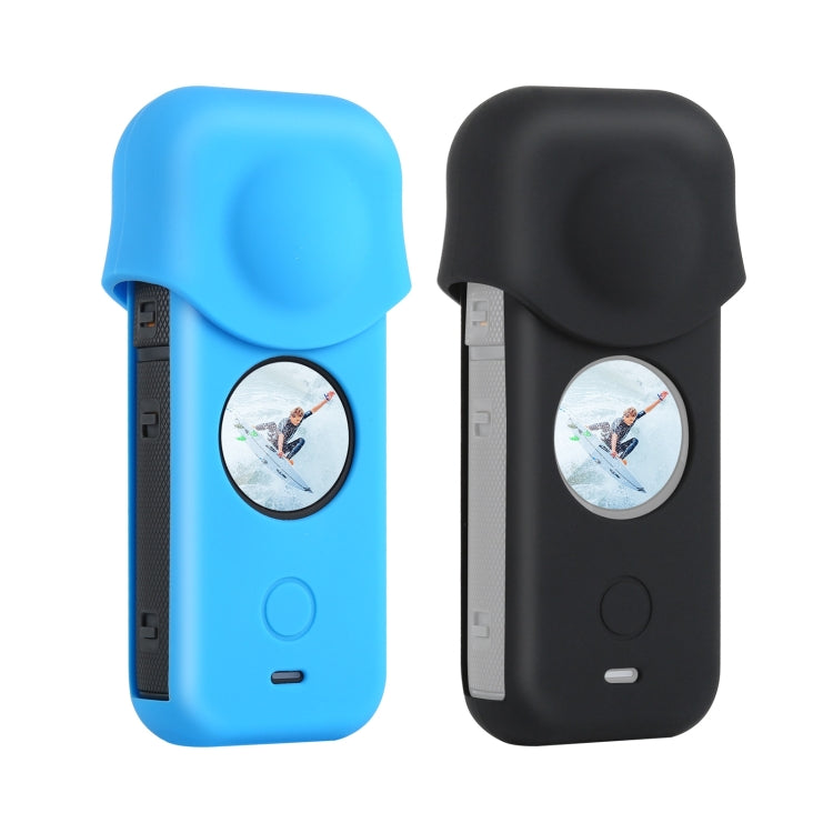 PULUZ Full Body Dust-proof Silicone Protective Case for Insta360 ONE X2(Black) - Case & Bags by PULUZ | Online Shopping UK | buy2fix