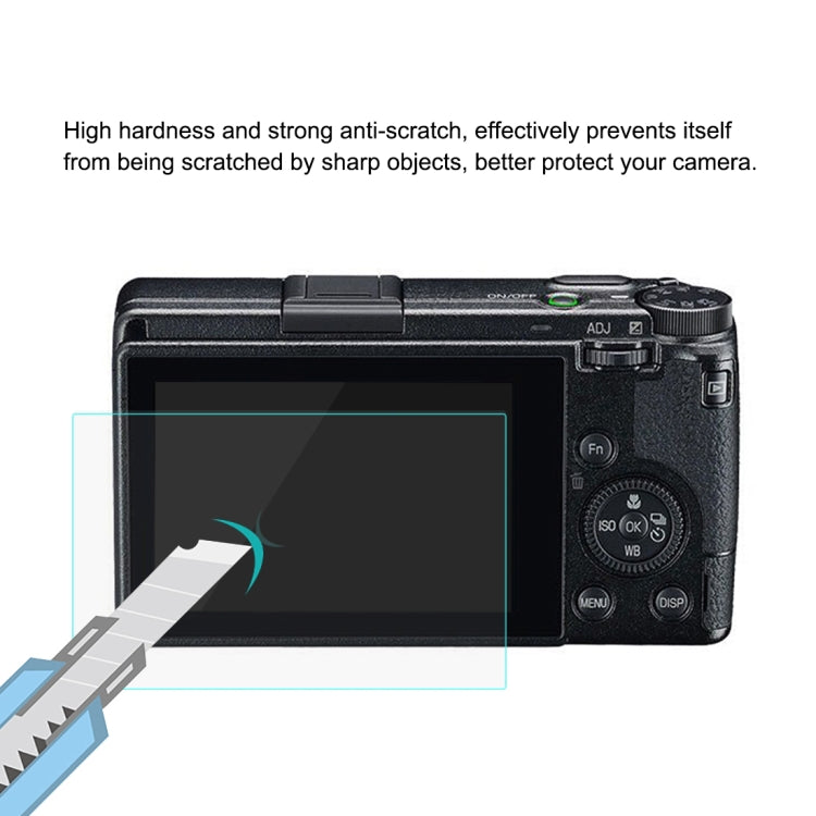 PULUZ 2.5D 9H Tempered Glass Film for Ricoh GR III - Camera Screen Guard by PULUZ | Online Shopping UK | buy2fix