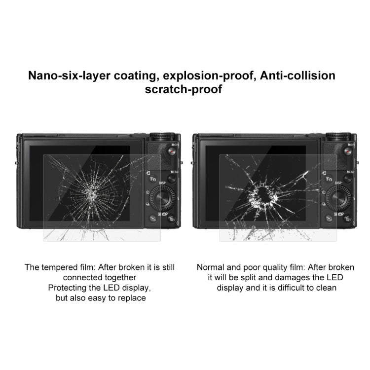 PULUZ 2.5D 9H Tempered Glass Film for Sony Alpha 9 III - Camera Screen Guard by PULUZ | Online Shopping UK | buy2fix