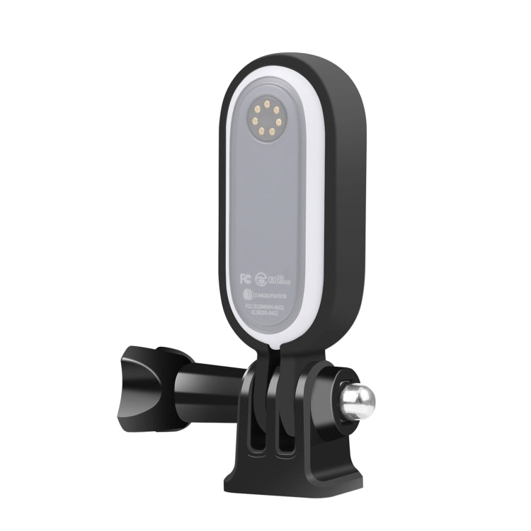 PULUZ Plastic Protective Frame Mount Cage with Tripod Base Adapter for Insta360 GO 2(Black) - Mount & Holder by PULUZ | Online Shopping UK | buy2fix