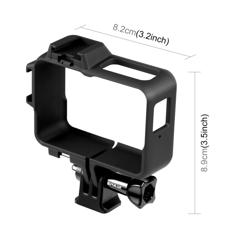 PULUZ Plastic Frame Case for Insta360 One RS 4K / 360 / 1-Inch Edition(Black) - Mount & Holder by PULUZ | Online Shopping UK | buy2fix