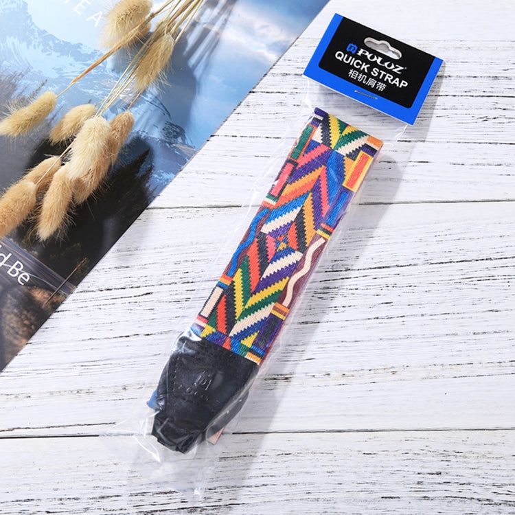 PULUZ Retro Ethnic Style Multi-color Series Shoulder Neck Strap Camera Strap for SLR / DSLR Cameras by PULUZ