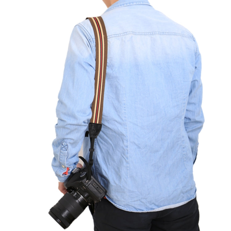PULUZ Retro Ethnic Style Multi-color Series Stripe Shoulder Neck Strap Camera Strap for SLR / DSLR Cameras - Camera Strap by PULUZ | Online Shopping UK | buy2fix