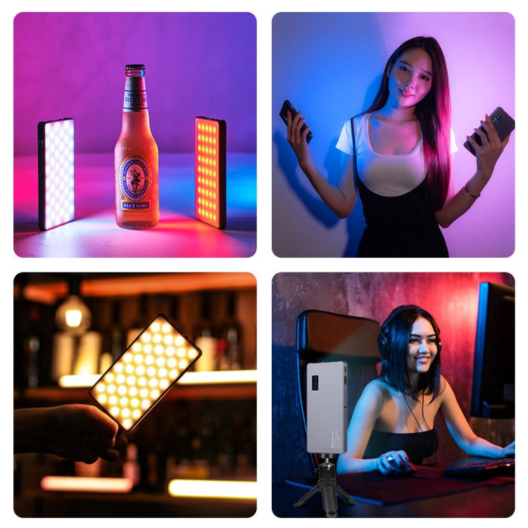 PULUZ LED Full Color RGB Beauty Fill Light Pocket Vlogging Photography Light - by PULUZ | Online Shopping UK | buy2fix