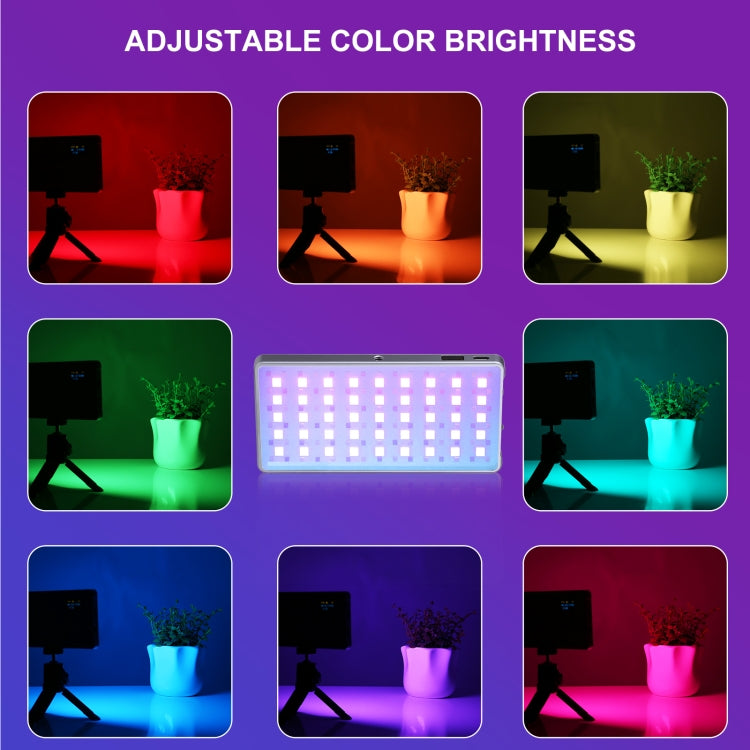 PULUZ LED Full Color RGB Beauty Fill Light Pocket Vlogging Photography Light - by PULUZ | Online Shopping UK | buy2fix