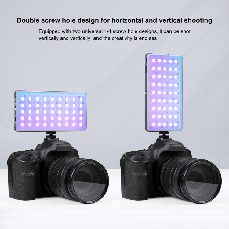 PULUZ LED Full Color RGB Beauty Fill Light Pocket Vlogging Photography Light - by PULUZ | Online Shopping UK | buy2fix