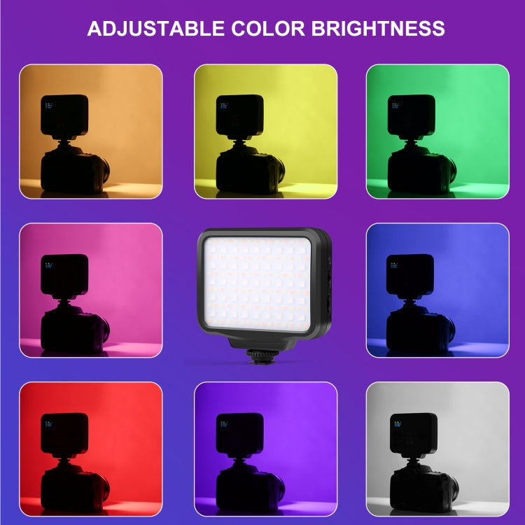 PULUZ Pocket 2500-9900K+RGB Full Color Beauty Fill Light Handheld On-Camera Photography LED Light - by PULUZ | Online Shopping UK | buy2fix