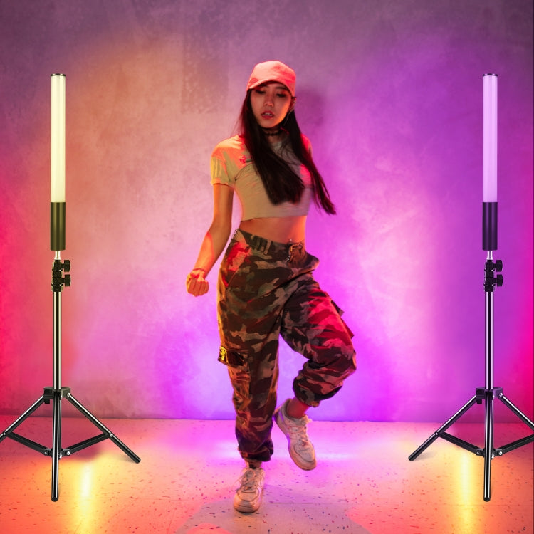 PULUZ Metal Body 2500-9000K RGB Full Color Beauty Fill Light Handheld Photography LED Light - by PULUZ | Online Shopping UK | buy2fix