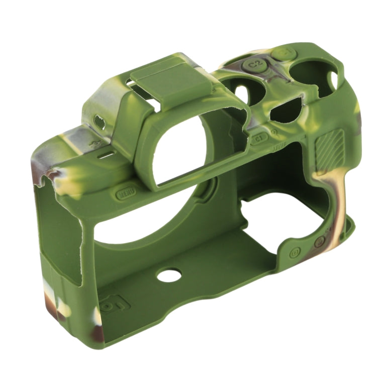 PULUZ Soft Silicone Protective Case for Sony ILCE-7MII / 7SMII / 7RMII(Camouflage) - Protective Case by PULUZ | Online Shopping UK | buy2fix