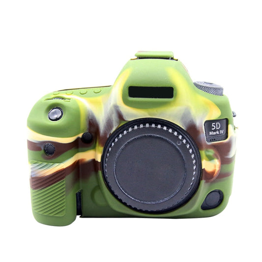 PULUZ Soft Silicone Protective Case for Canon EOS 5D Mark IV(Camouflage) - Protective Case by PULUZ | Online Shopping UK | buy2fix