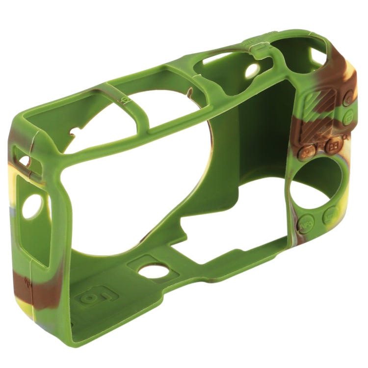 PULUZ Soft Silicone Protective Case for Canon EOS M3(Camouflage) - Protective Case by PULUZ | Online Shopping UK | buy2fix