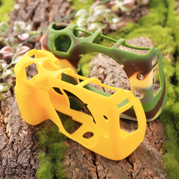 PULUZ Soft Silicone Protective Case for Canon EOS M3(Yellow) by PULUZ