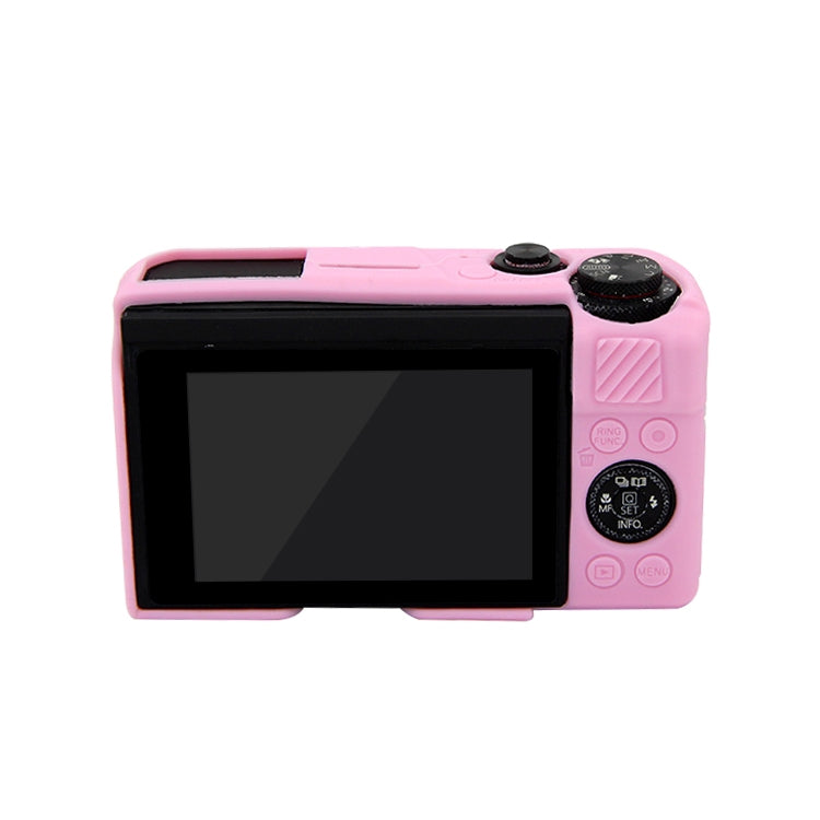 PULUZ Soft Silicone Protective Case for Canon EOS G7 X Mark II(Pink) - Protective Case by PULUZ | Online Shopping UK | buy2fix