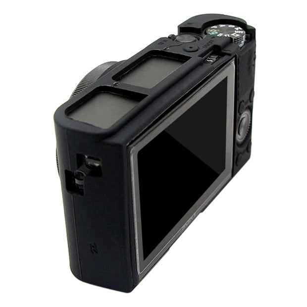 PULUZ Soft Silicone Protective Case for Sony RX100 III / IV / V(Black) - Protective Case by PULUZ | Online Shopping UK | buy2fix